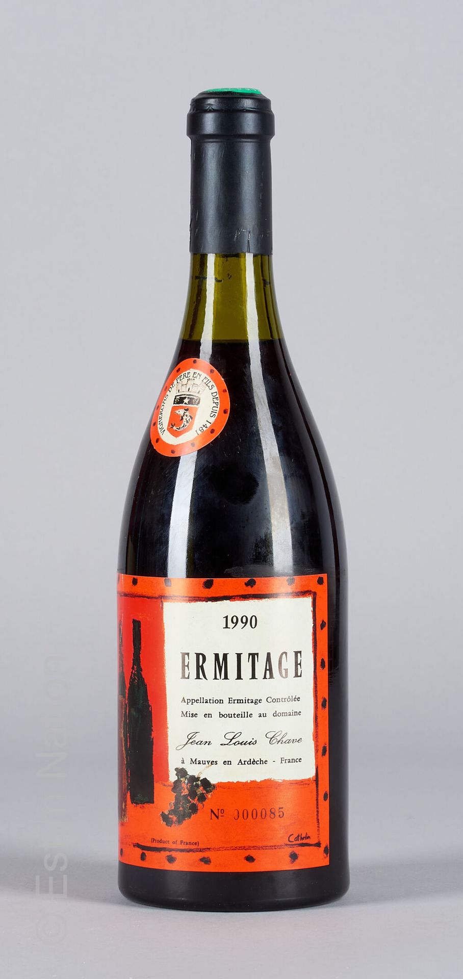 CUVEE CATHELIN 1瓶ERMITAGE 1990 Cuvée Cathelin Jean-Louis Chave

(N. 在3和3.5厘米之间)