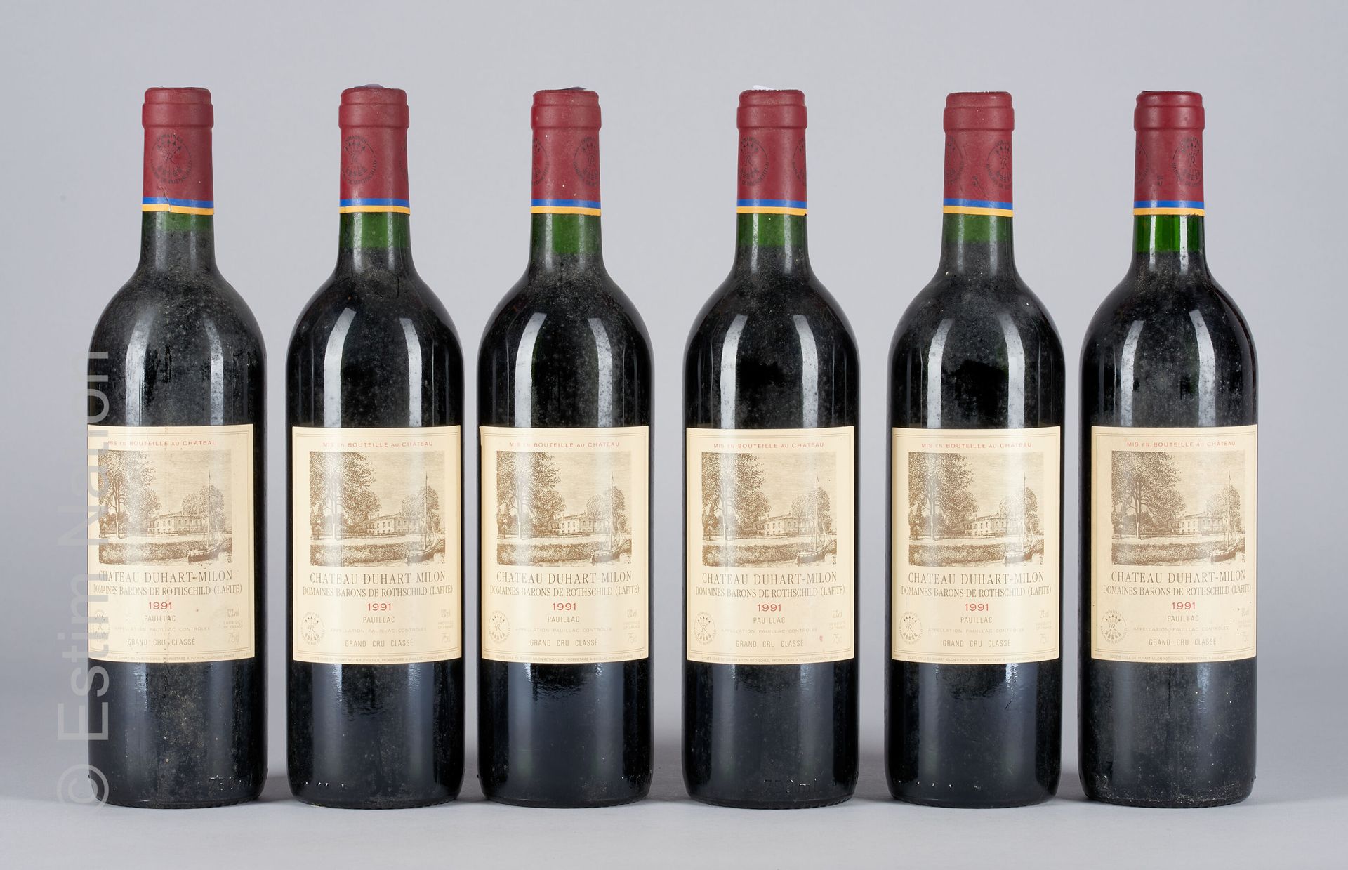 BORDEAUX 杜哈特米隆酒庄1991年第4届波亚克葡萄酒大赛6瓶

(N. 1 tlb, E. F)