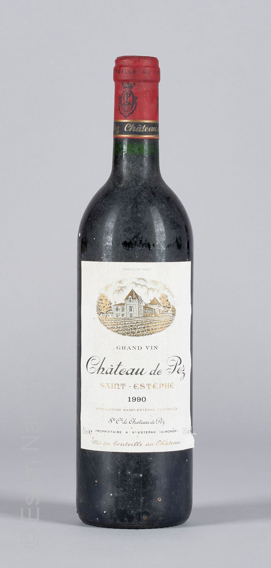 BORDEAUX 1 bouteille Château de Pez 1990 Saint Estephe

(E. F, lm)