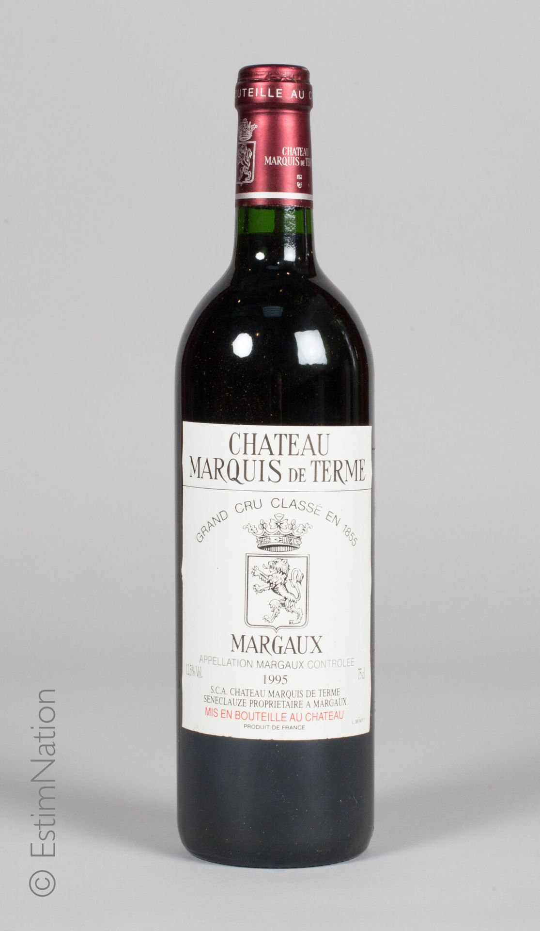 BORDEAUX 6 bottiglie Château Marquis de Terme 1995 4° GCC Margaux 

(n. Buono a &hellip;