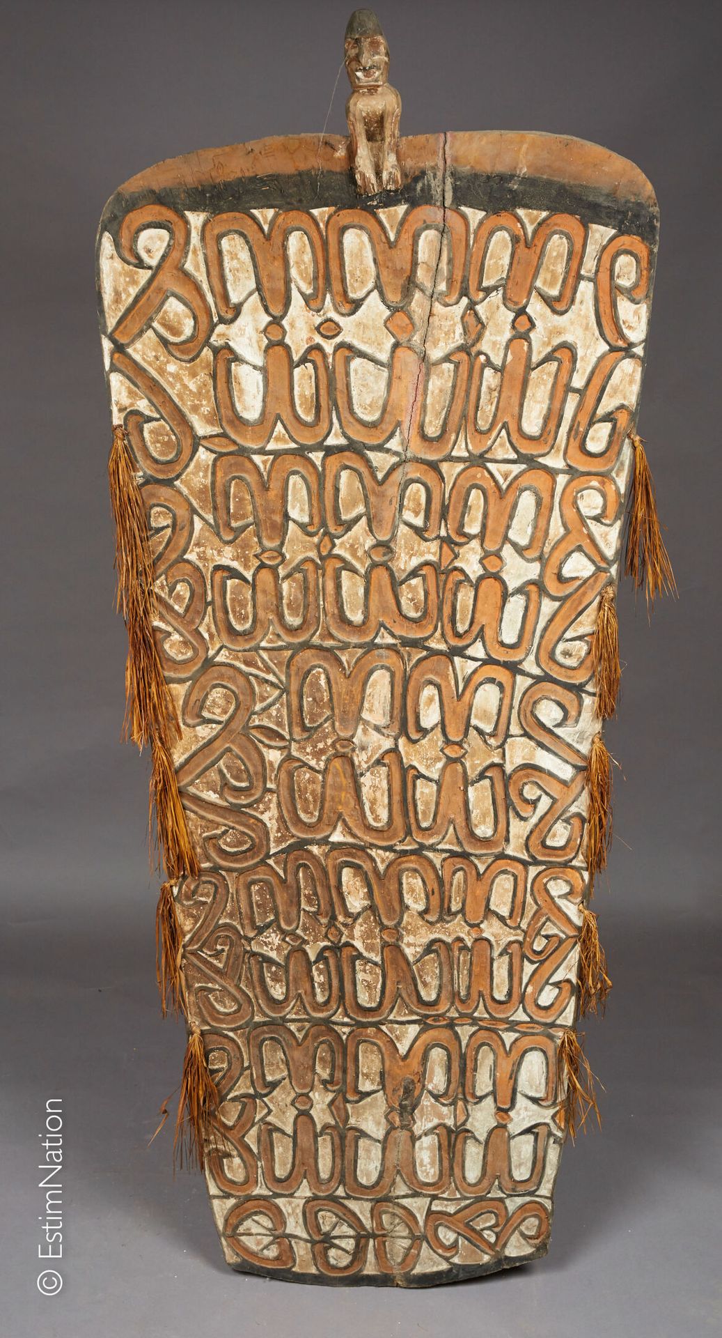 IRIAN JAYA - ASMAT IRIAN JAYA - ASMAT



Important shield in carved wood and nat&hellip;