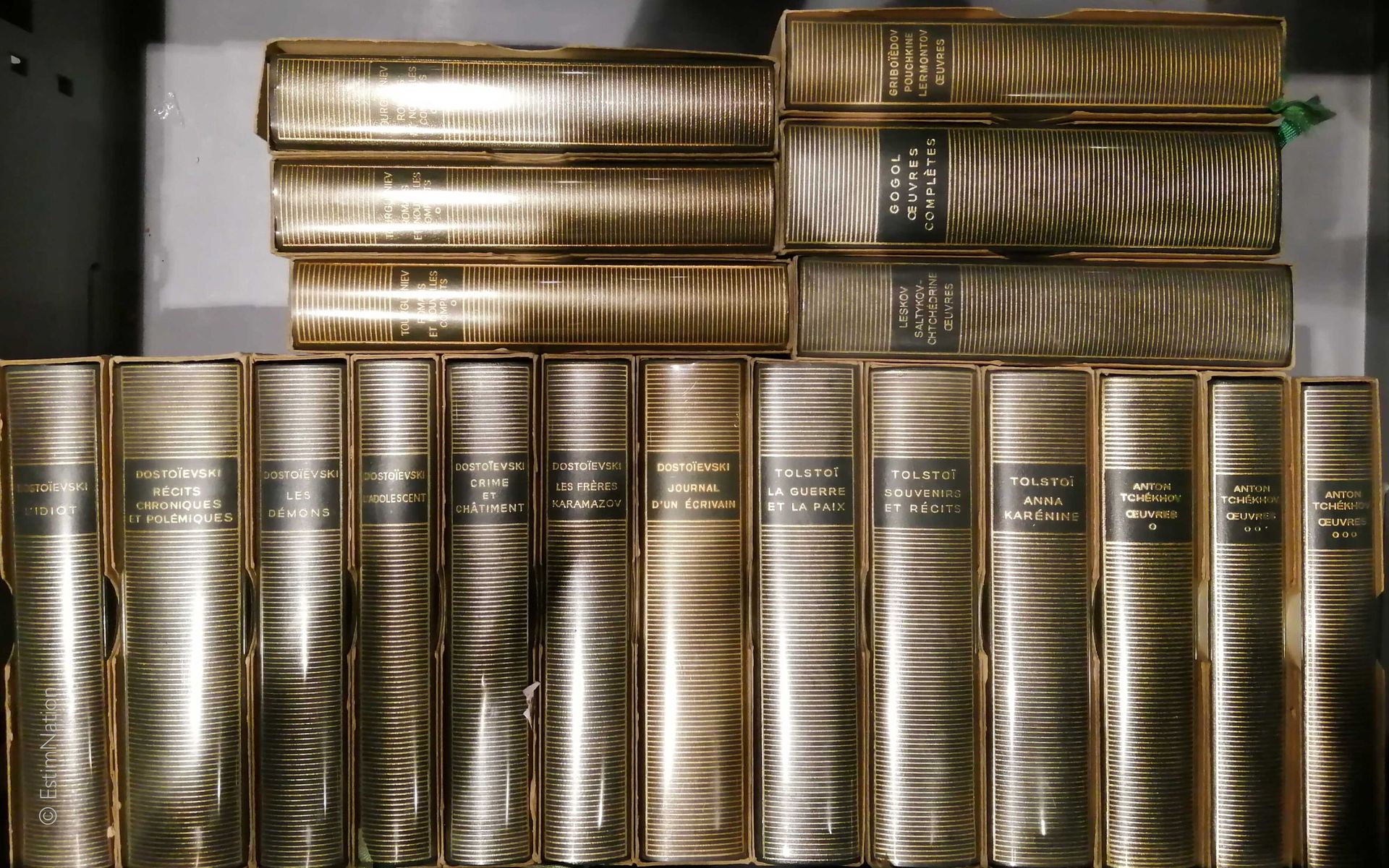 LIVRES - LA PLEIADE Réunion de 19 volumes de la bibliothèque de la Pléiade, édit&hellip;