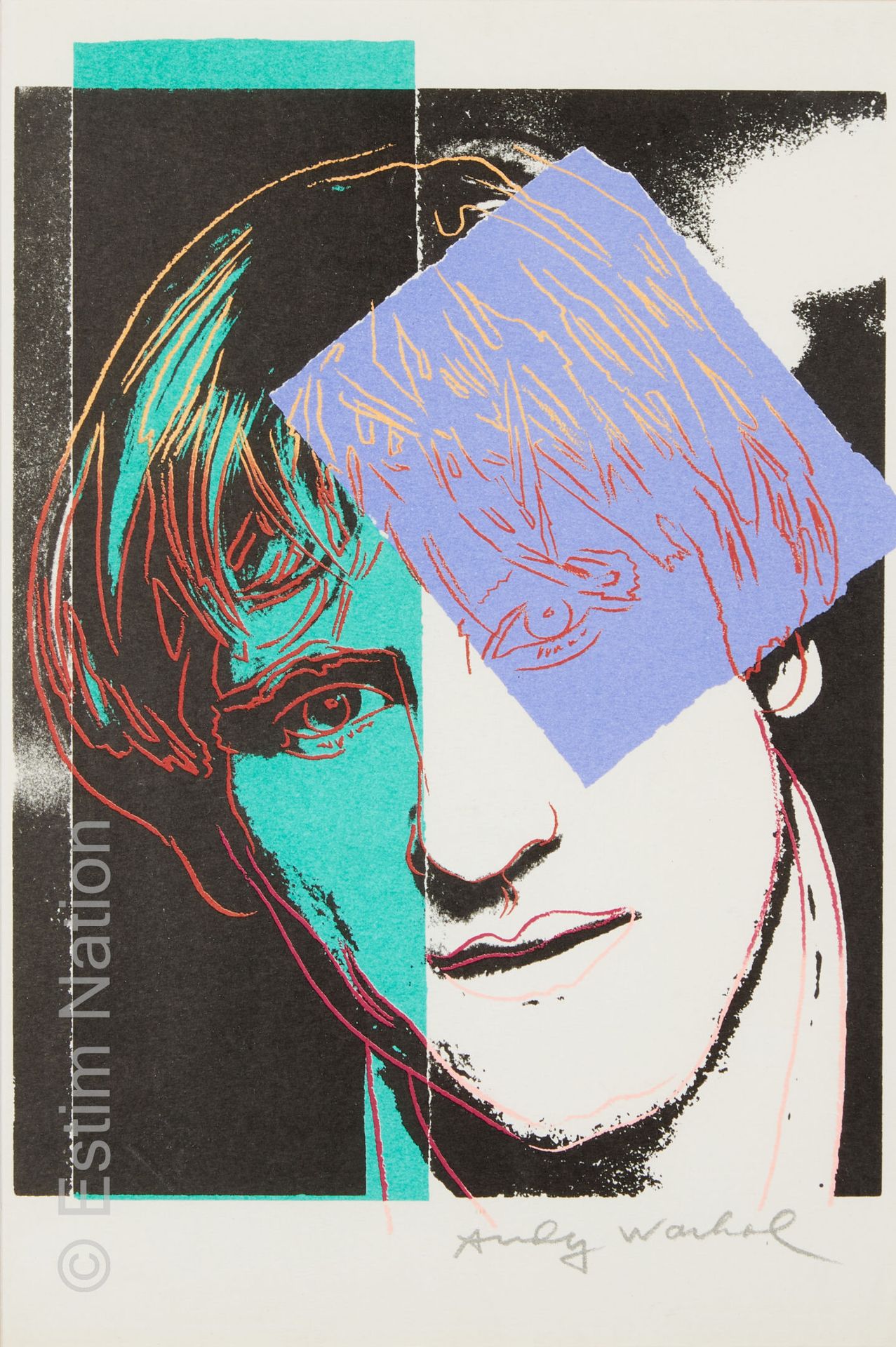 ESTAMPE CONTEMPORAINE - WARHOL D'après Andy WARHOL (1928-1987)

Portrait de Géra&hellip;