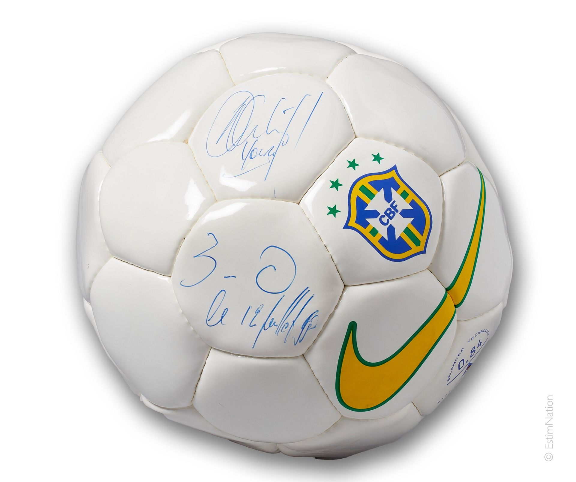 FIFA COUPE DU MONDE FRANCE 1998 FINALE - YOURI DJORKAEFF BALLON officiel de l'éq&hellip;