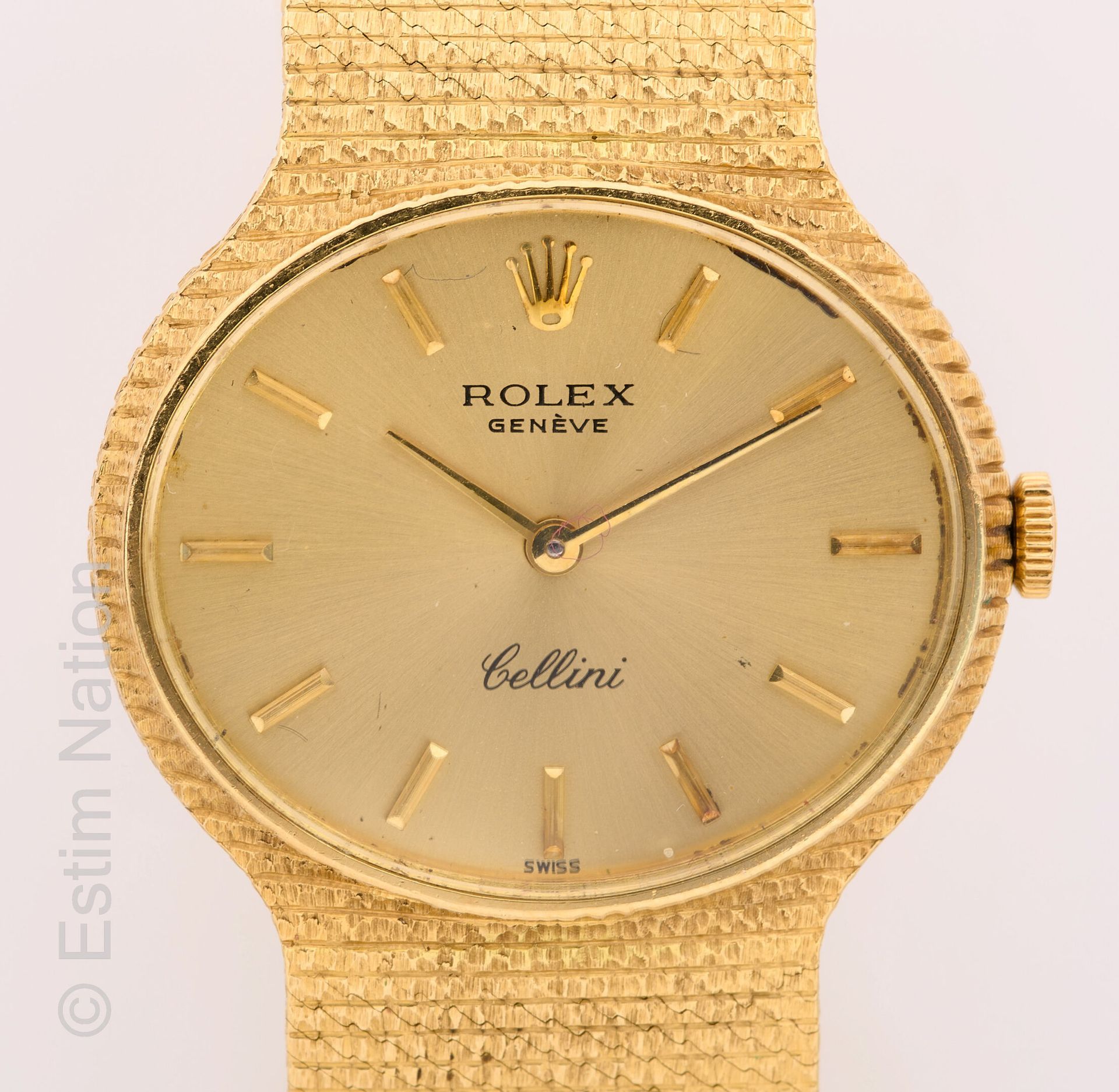 ROLEX Cellini
Referenz 3981
Damenuhr aus 18 Karat Gelbgold 750 Tausendstel mit m&hellip;