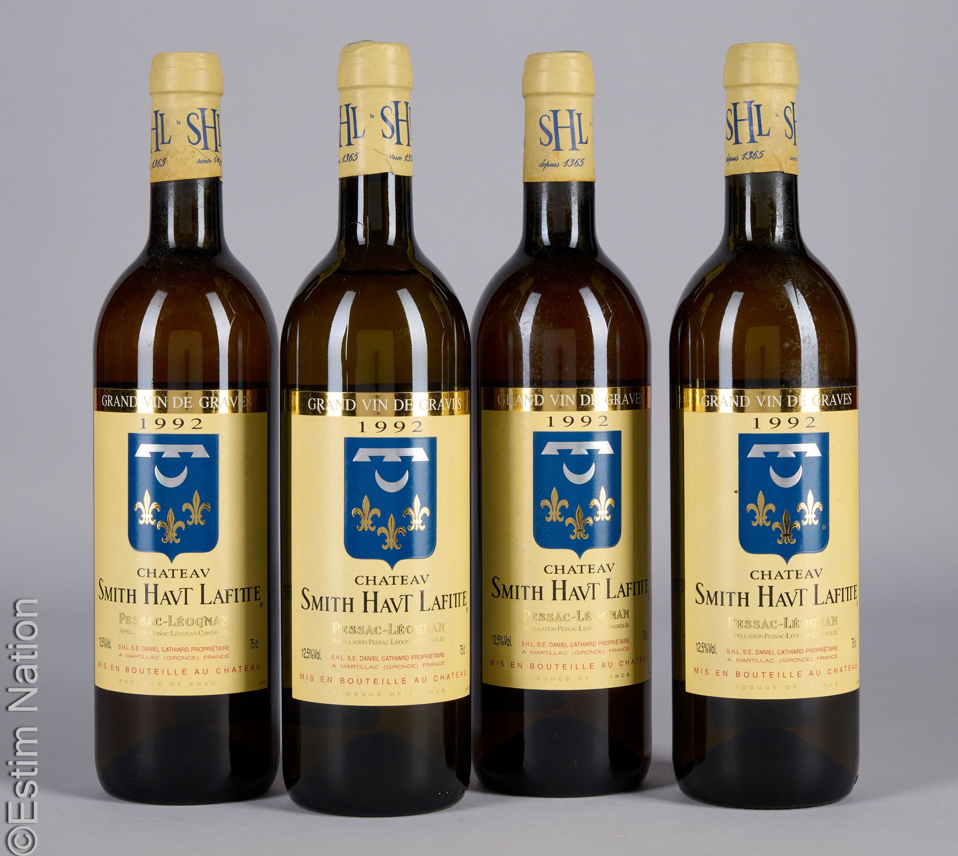 BORDEAUX 4 bouteilles CHÂTEAU SMITH HAUT LAFITTE 1992 Pessac-Leognan (blanc)
(N.&hellip;