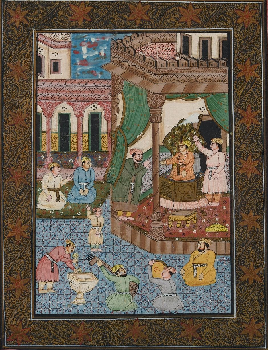 INDE DU NORD - MINIATURE North India, Mughal style, early 20th century

Scene of&hellip;