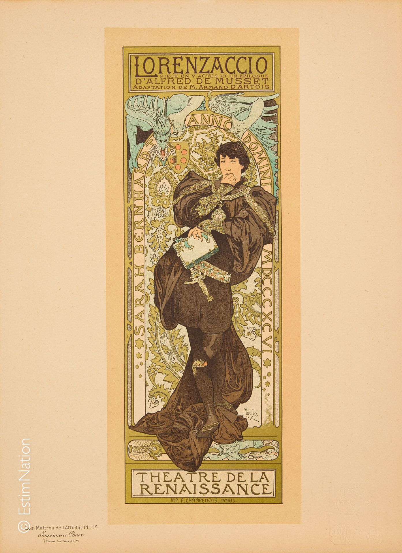 LES MAITRES DE L'AFFICHE - MUCHA The Masters of the Poster 
Alfons MUCHA (1860-1&hellip;