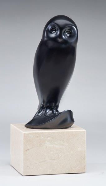 Null D'après François POMPON (1855-1933)

Grand Hibou

Epreuve en bronze à patin&hellip;