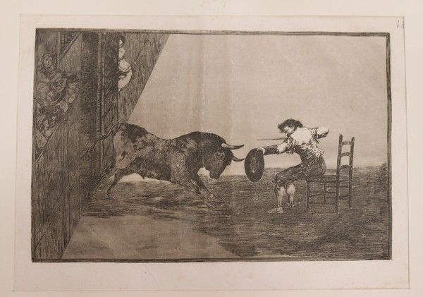Null D'après Francisco GOYA (1746-1828)

Tauromachie, planche 18

Gravure en noi&hellip;