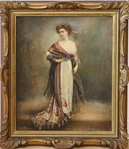Null Georges LINDHEIMER (autour de 1900)

Portrait de Madame Georges Lindheimer &hellip;