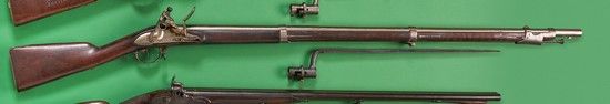 Null SILEX INFANTRY RIFLE, model 1816 
Round barrel with thunderbolt. Lock stamp&hellip;