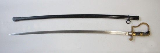 Null GERMAN OFFICER'S SABRE in the model of the 2nd GM
, varnished handle with f&hellip;