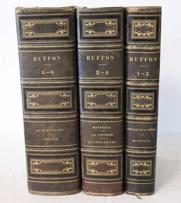 Null BUFFON: Œuvres complètes. Paris, Ledoux, 1845. 

6 tomes reliés en 3 vol. G&hellip;