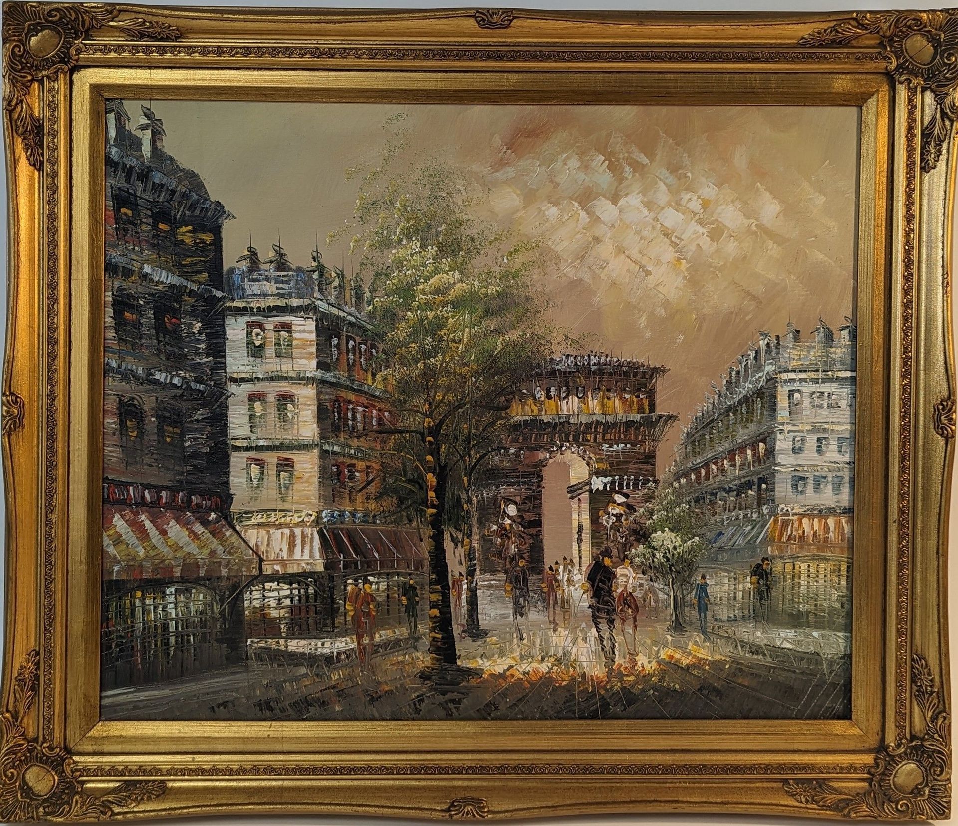 Null Renée WILSSON (XXe siècle)
L’Arc de Triomphe à Paris
Huile sur toile non si&hellip;