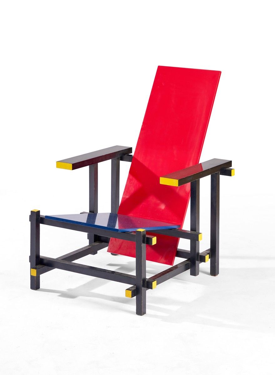 Null Gerrit Thomas RIETVELD (1888-1964) pour CASSINA
Red Blue Chair, le modèle c&hellip;