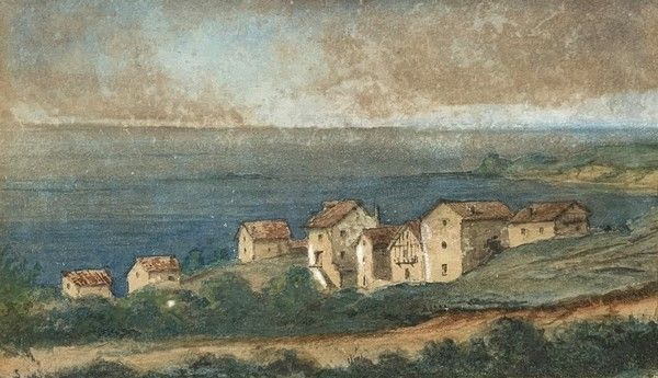 Null Scuola francese della fine del XIX secolo
Veduta della baia di Saint-Jean-d&hellip;