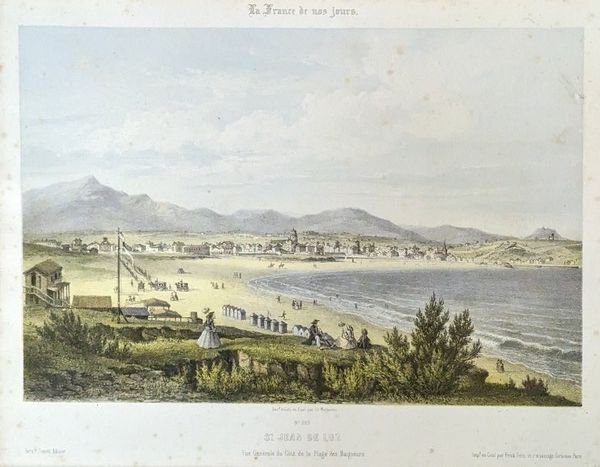 Null Dopo Charles MERCEREAU (1822-1864)
Saint-Jean-de-Luz vista generale della P&hellip;