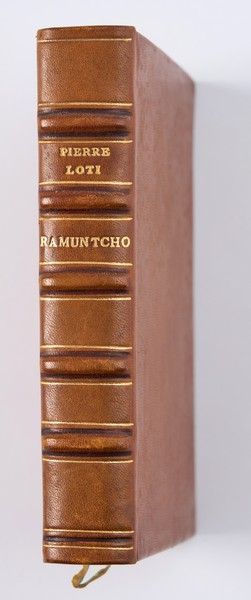 Null Pierre LOTI, Ramuntcho, ed. G. Cres et Cie, Paris, 1927.
In-8 mit braunem K&hellip;