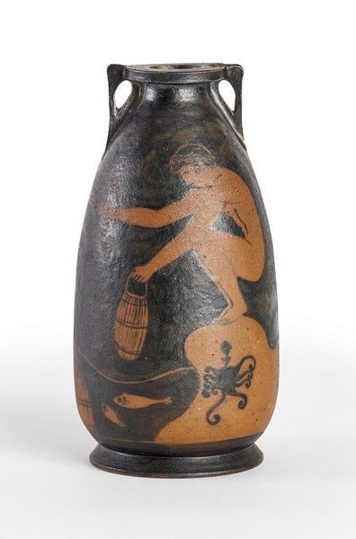 Null CIBOURE - VILOTTE period
Two-handled bursiform vase in enameled stoneware w&hellip;