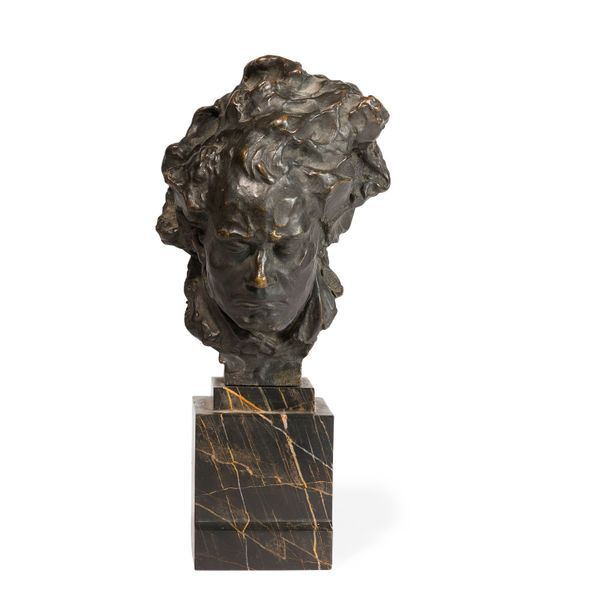 Alfredo PINA (1883 - 1966) Beethoven

Buste en bronze à patine brune. Fonte à ci&hellip;
