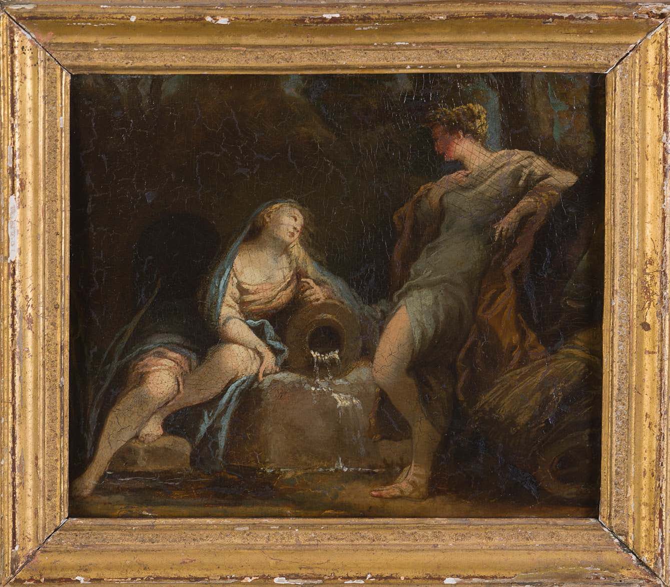 Nicolas Vleughels (Paris 1668 - Rome 1737) Verano
Cartón 17,5 x 20 cm
(Restaurac&hellip;