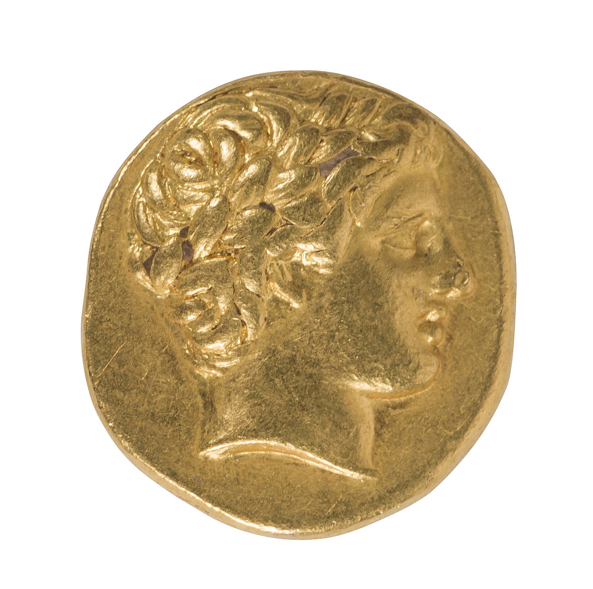 Null KINGDOM OF MACEDONIA - PHILIPPE II (359-336)
Head of Apollo on the right. R&hellip;
