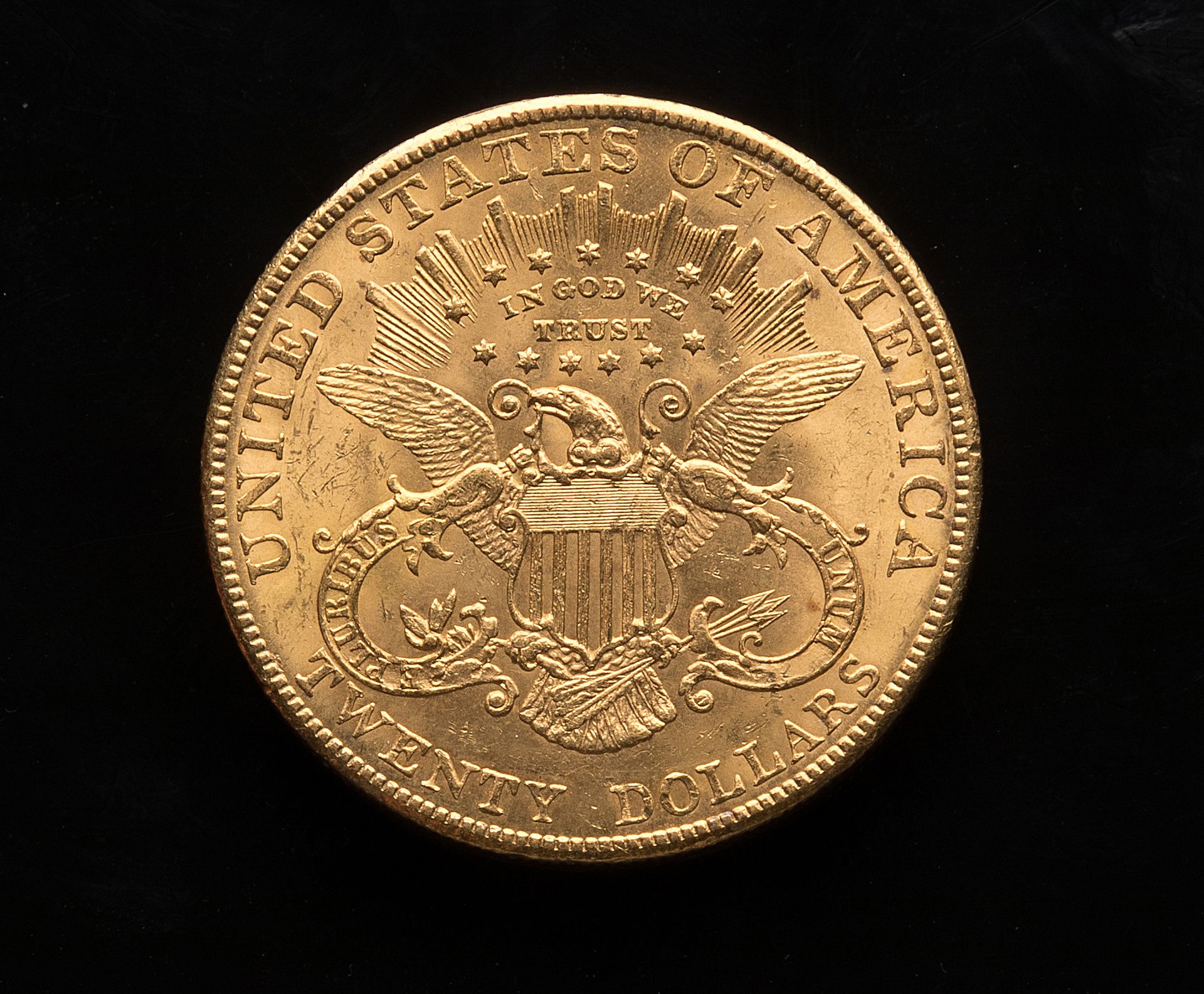 Null 
[Una moneta da 20 dollari USA del 1904



Peso: 33,42 g