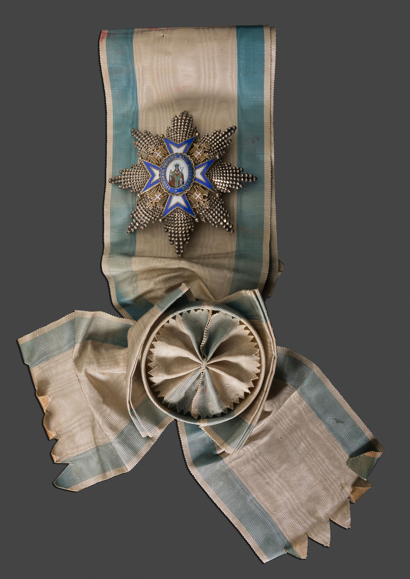 Null REGNO DI SERBIA - Ordine di San Sava, creato nel 1883.

Placca da Grande Uf&hellip;