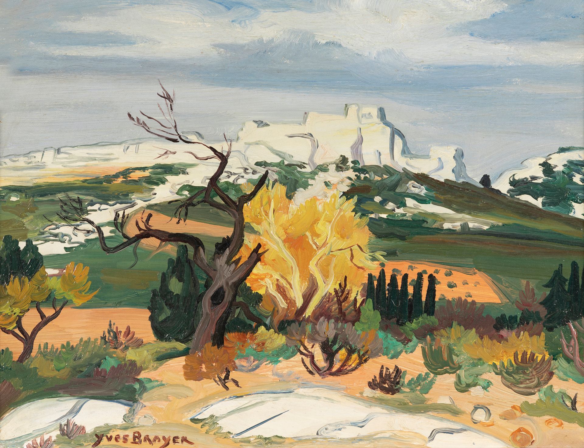 Null Yves BRAYER (1907-1990)

Les Baux de Provence

Oil on canvas

Signed lower &hellip;