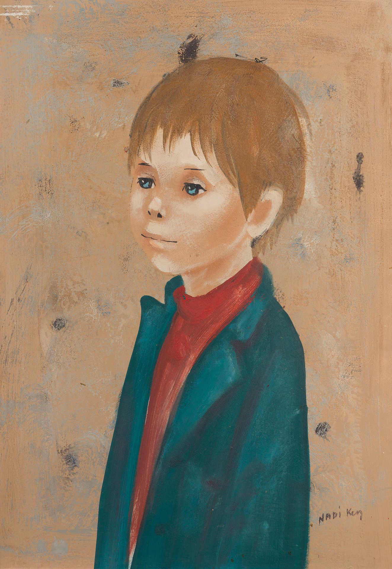 Null 纳迪-肯（生于1934年）

一个孩子的画像

已签名的板上油画

52,5 x 37,5 cm



出处 :

- 已故伯纳德-卡斯塔因夫人的收藏&hellip;