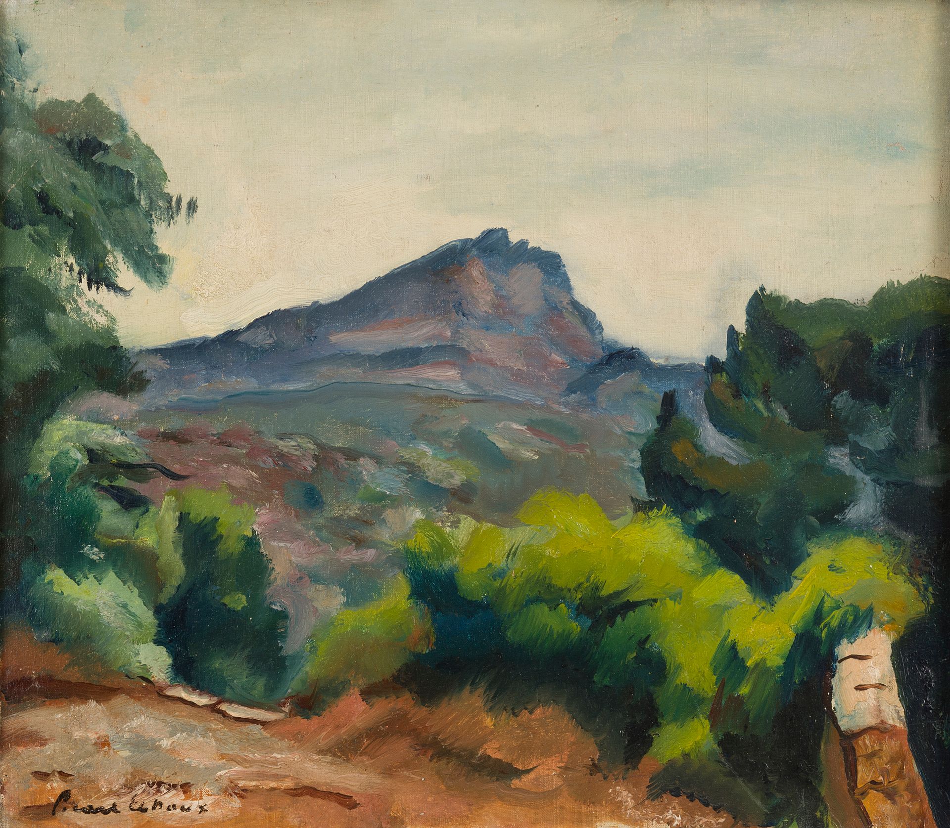 Null Charles PICART LE DOUX (1881-1959)
The Sainte-Victoire, 1935
Oil on canvas &hellip;