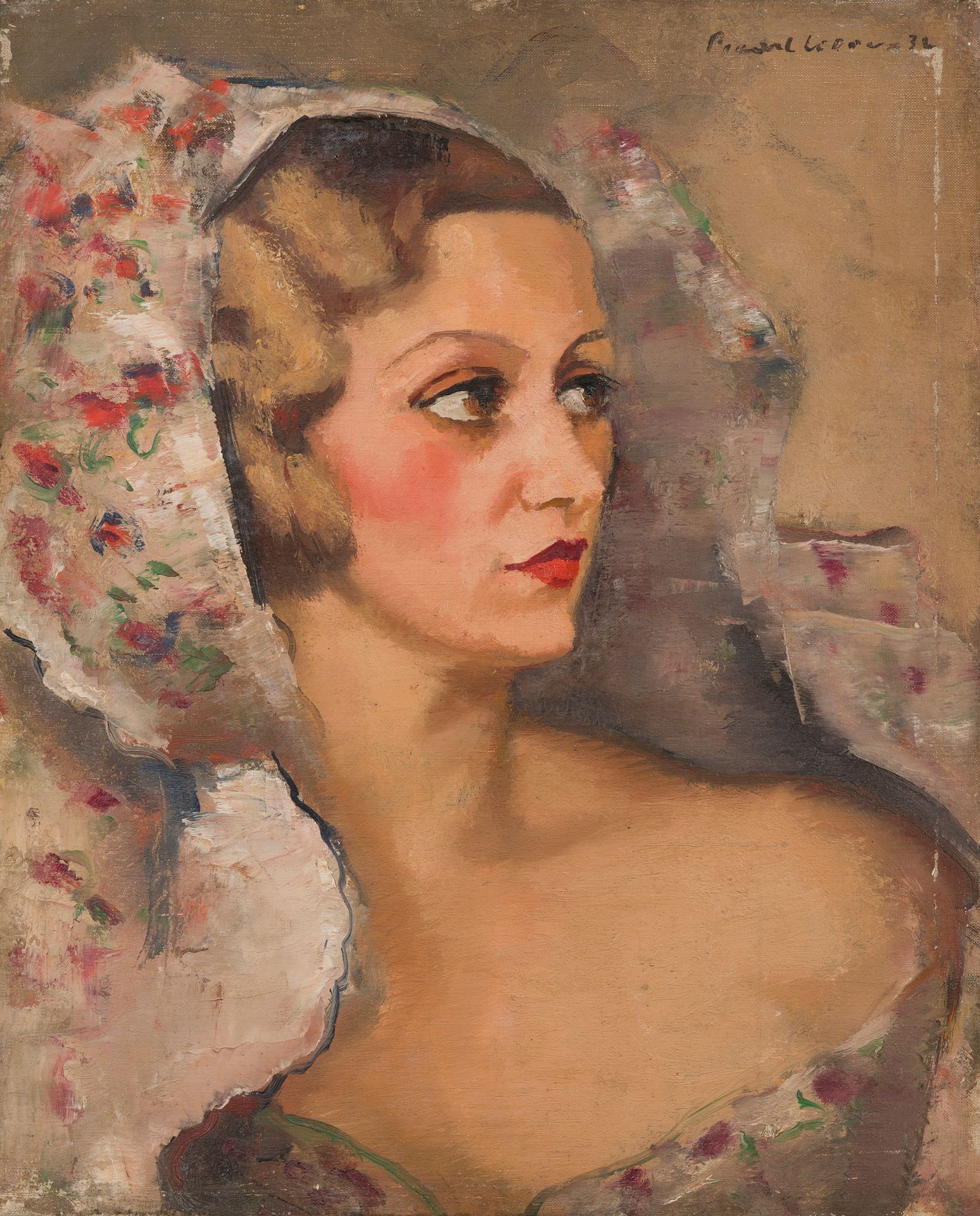 Null Charles PICART LE DOUX (1881-1959)
Madame LAGIER, 1932
Huile sur toile sign&hellip;