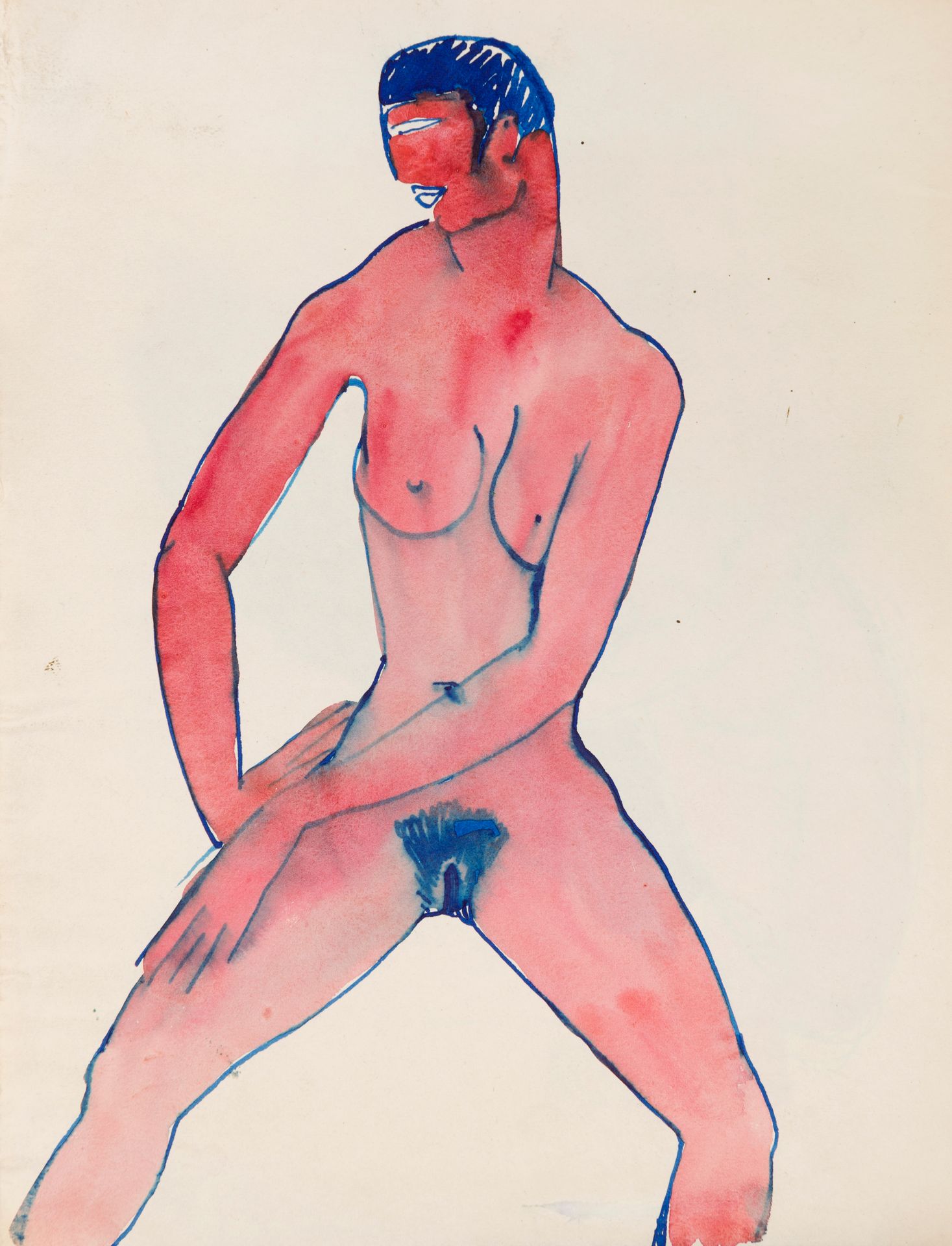 Null 查尔斯-皮卡特-勒杜(1881-1959)
裸体和奥达利克
八幅纸上水彩和墨水组曲
(在线上可见的一组)。工作室的印章
尺寸从26.5 x 20厘米到&hellip;