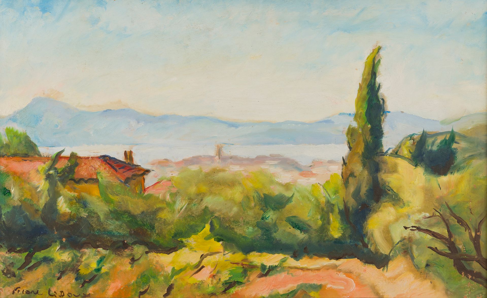 Null Charles PICART LE DOUX (1881-1959)
Saint-Tropez, 1958
Huile sur isorel sign&hellip;