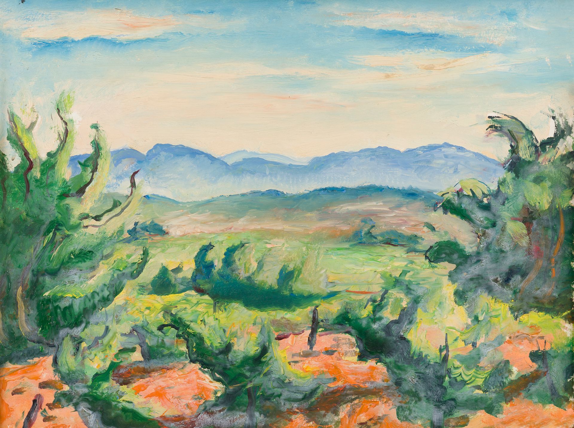 Null Charles PICART LE DOUX (1881-1959)
Provence, 1959
Öl auf Isorel von Jean PI&hellip;