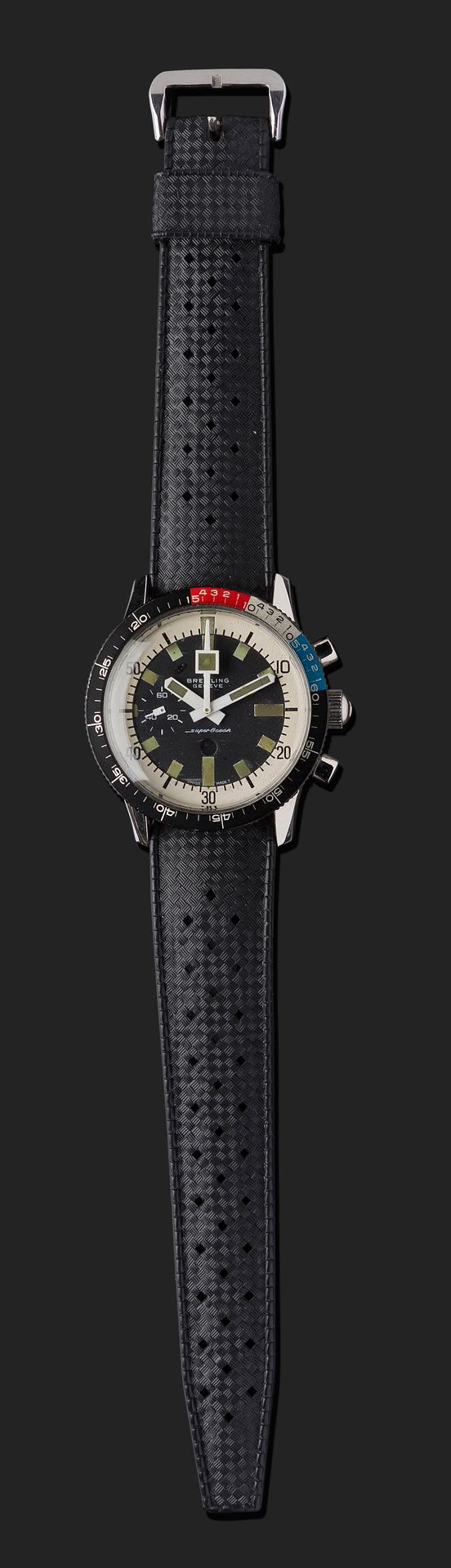 Null BREITLING
Super Ocean "Regate", Referenz 2005.
Schöner Chronograph Armband &hellip;