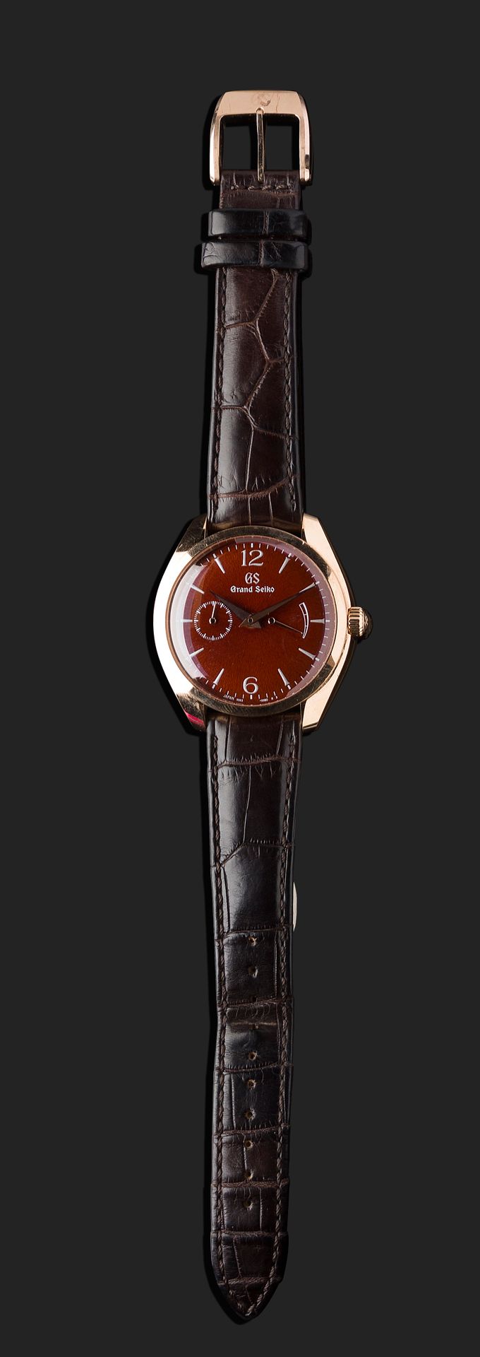 Null GRAN SEIKO
Colección Elegance, número 105/150
Reloj de pulsera de oro rosa.&hellip;