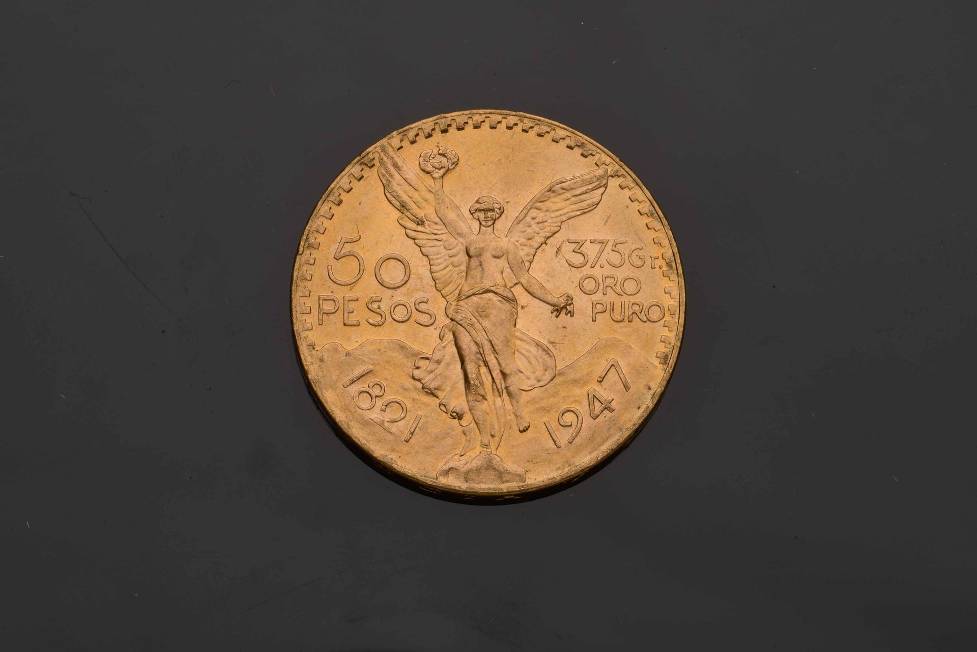 Null 1 piece of 50 Pesos gold - Mexico