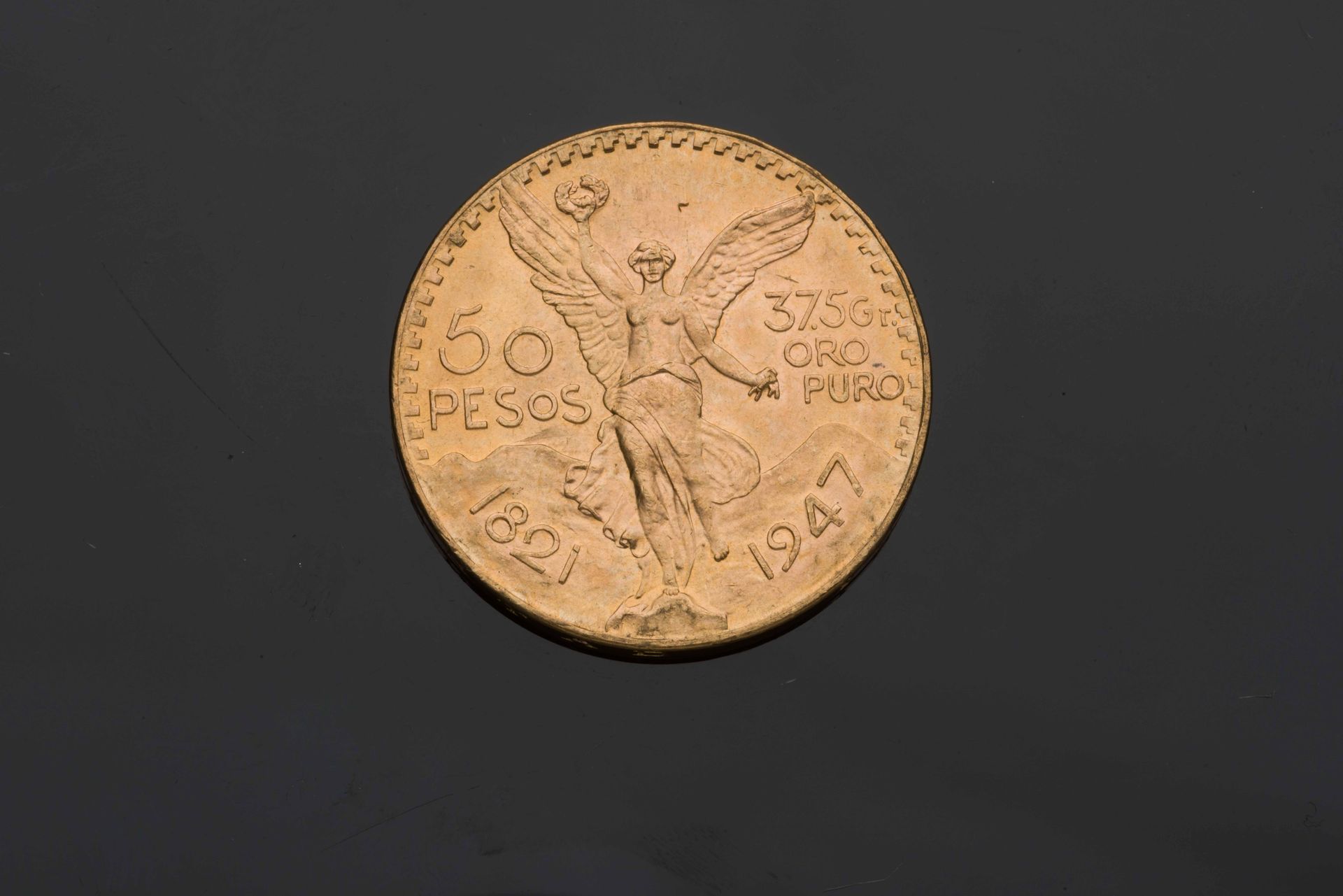 Null 1 piece of 50 Pesos gold - Mexico