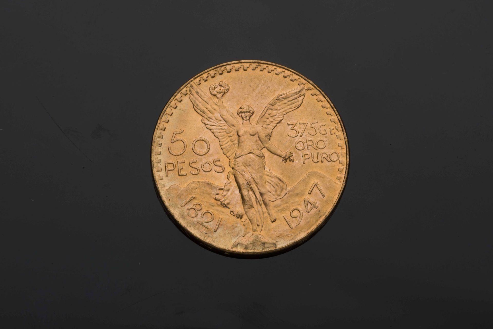 Null 1 piece of 50 Pesos gold - Mexico