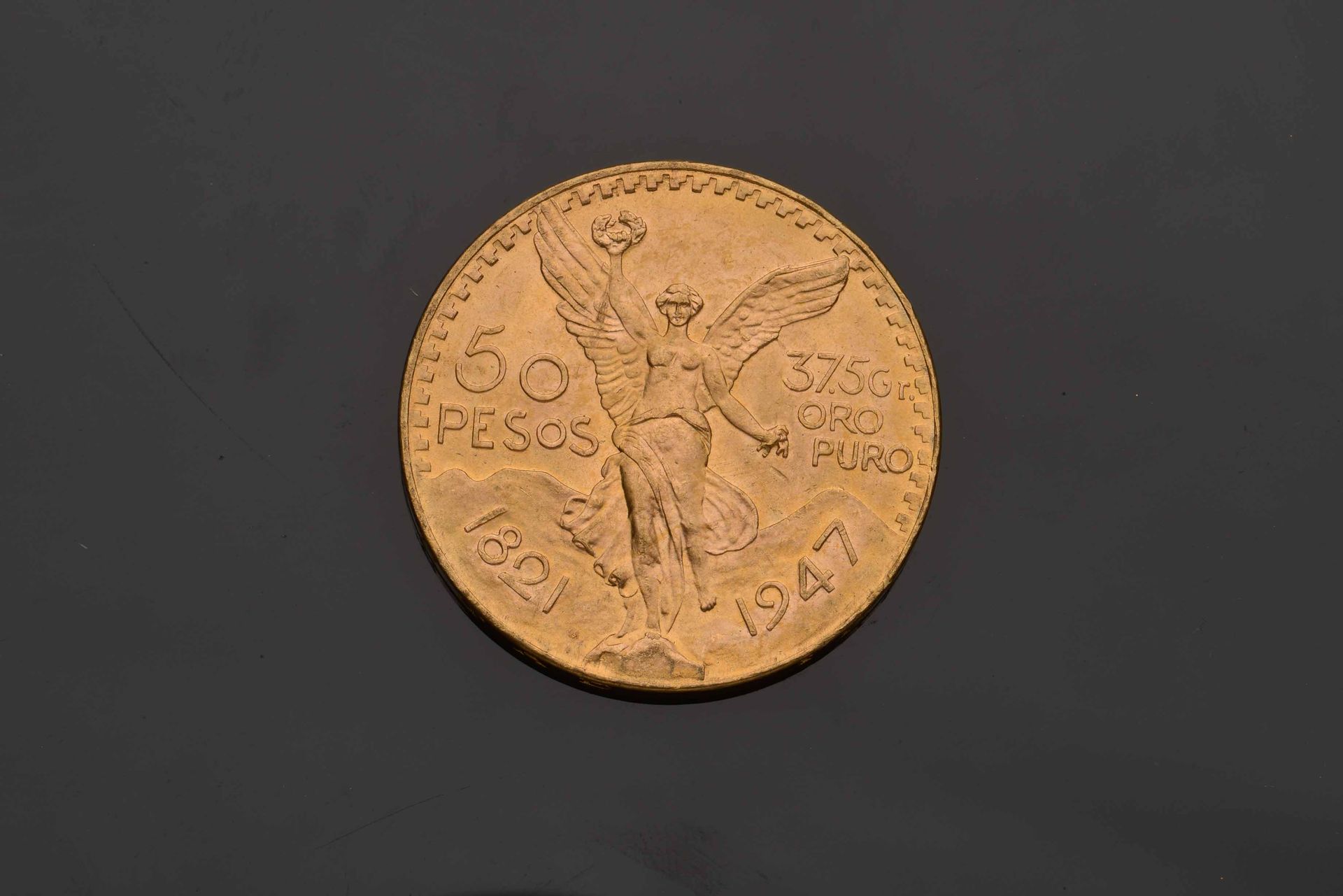 Null 1 piece of 50 Pesos gold - Mexico