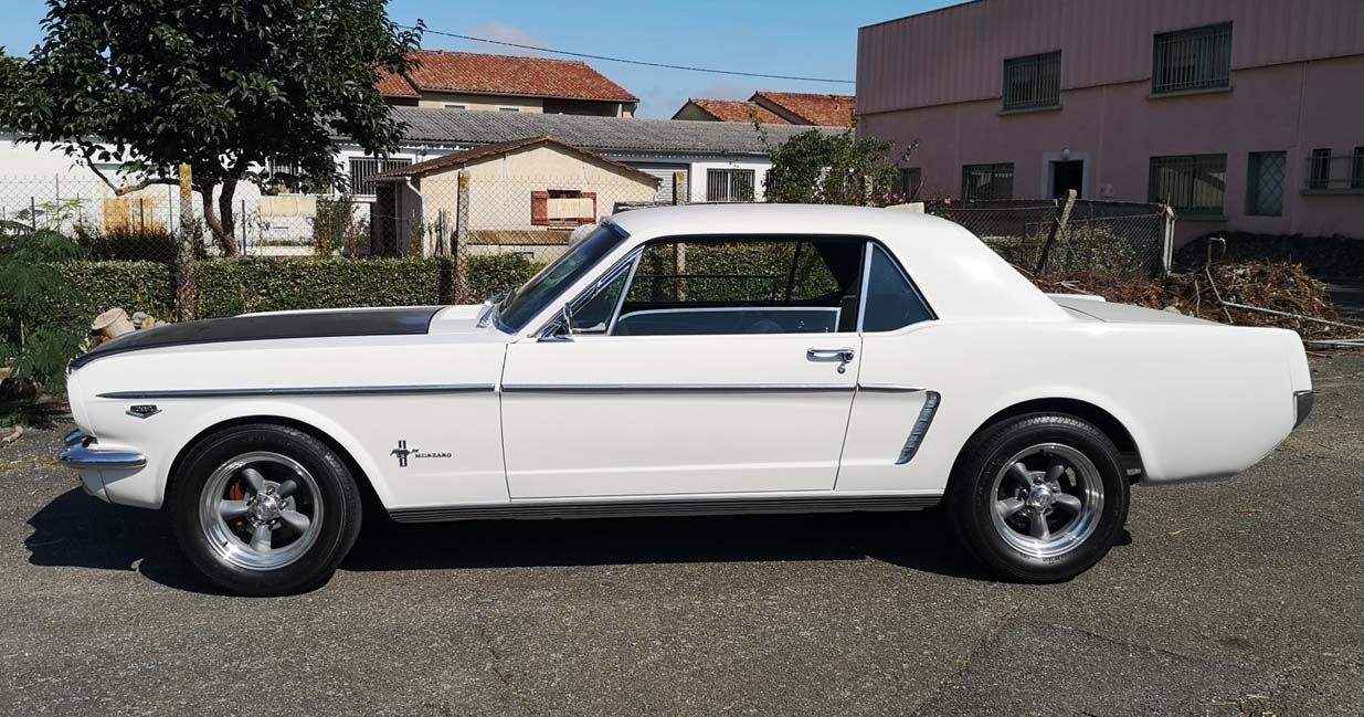 MUSTANG coupé GT code K -1965 
La Ford Mustang est certainement la plus belle im&hellip;