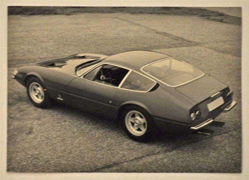Null 1 Foto Ferrari 365 GTB4 von 1968 (offizielles PININFARINA-Foto)