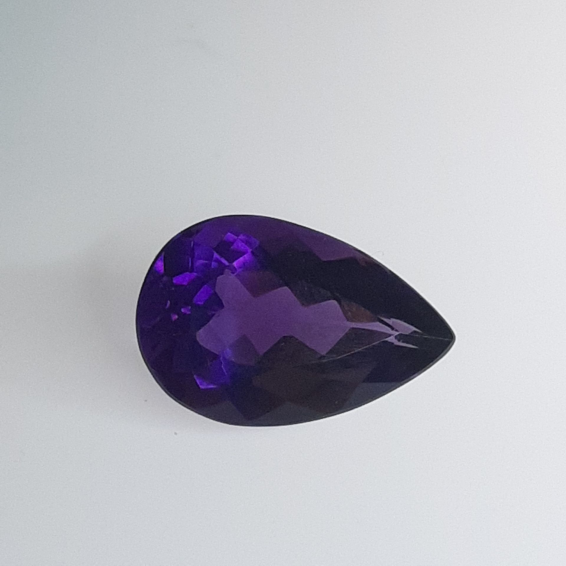 Améthyste - BRESIL - 12.80 cts AMETHYST - From Brazil - Purple color - Pear size&hellip;