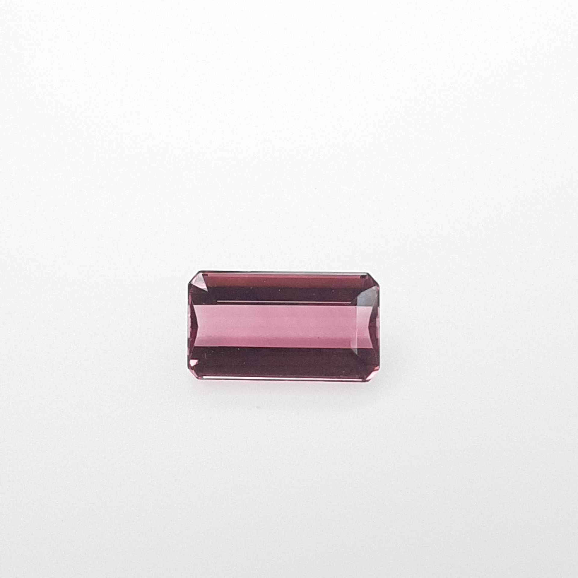 Rubellite - BRESIL - 4.55 cts 红柱石 - 产于巴西 - 粉红色 - 矩形尺寸，带切割面。无可挑剔 -重量4.55克拉 -尺寸：13&hellip;