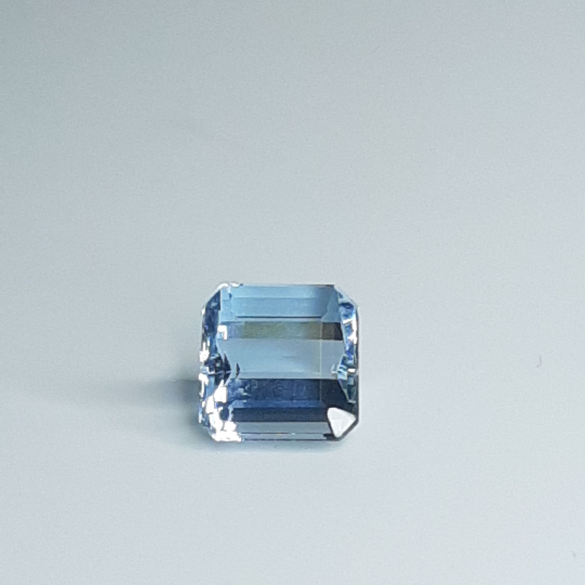 Aigue-marine - BRESIL - 2.77 cts 天然海雕 - 产自巴西 - 圣玛丽亚蓝颜色 - 方形切割 - 无可挑剔 - 重量2.77克拉 &hellip;