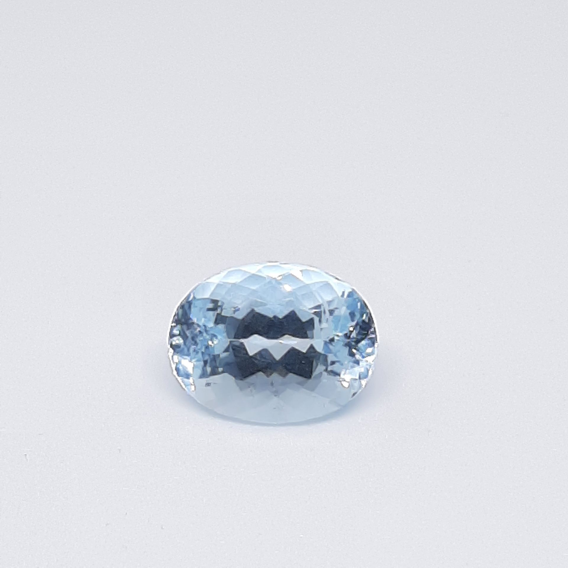 Aigue-marine - BRESIL - 6.10 cts Natural EAGLE - From Brazil - Blue color - Oval&hellip;