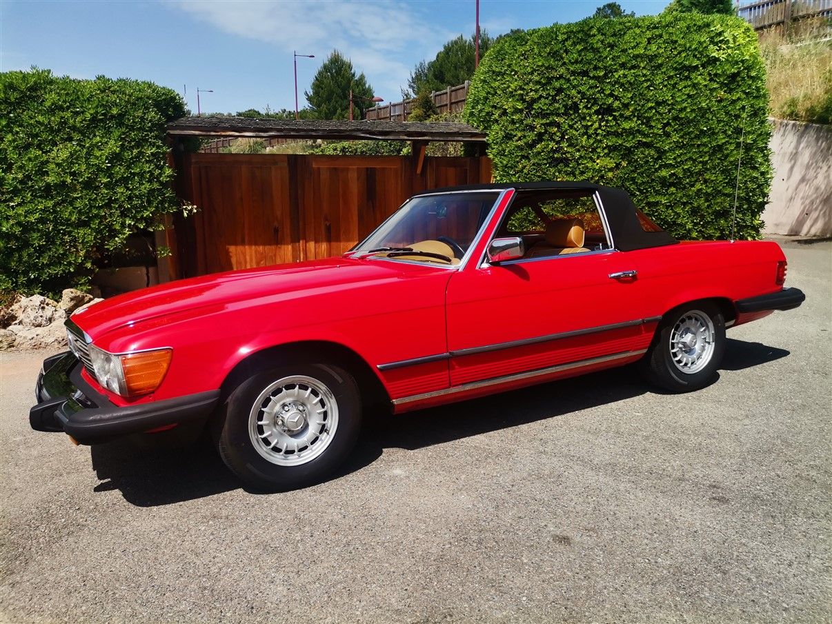 MERCEDES 380 SL Cabriolet – 1983 
The famous R107 type, powered by a 3.8L V8 wit&hellip;