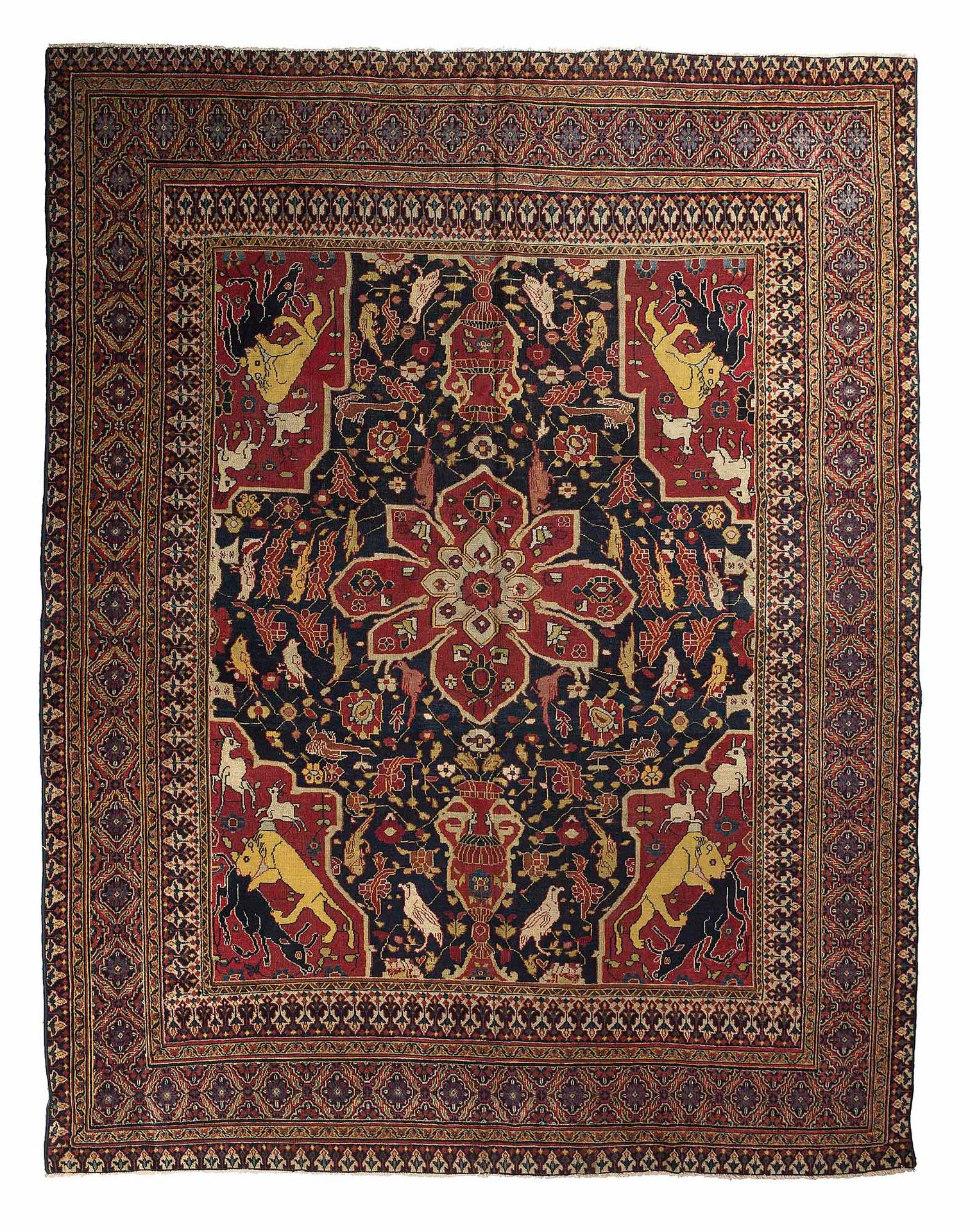 Null Rare et original tapis KHORASSAN (Perse), milieu du 19e siècle

Dimensions &hellip;